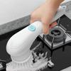 1 Set Cleaning Brush Portable Cordless Electric Scrubber Effortless Rechargeable Electric Cleaning Brush for Home