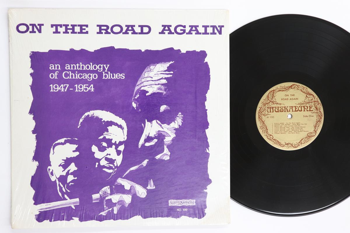 LP Record VARIOUS  On The Road Again An Anthology Of C M100 MUSKADINE 1971 US Blues Used