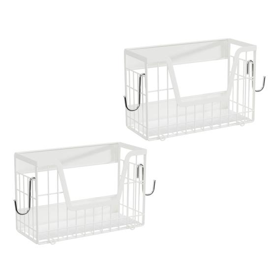 Yousheng Magnetic Shelf Fridge Organizer Magnetic Fruit Basket Potato Onion Storage Bins Multifunctional Kitchen Organizer for Refrigerator Pantry