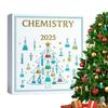 2D Acrylic Christmas Chemistry Advent Seasonal Decor 24 Days Advent Countdown Calendar New Year Ornaments For Home Decorators