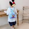 Cartoon Anime Boys And Girls Backpack Cute Print Kindergarten Baby Schoolbag Children'S Small Backpack