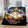 Cartoon T-Transformers Autobots Soft Flannel Blanket for Beds Bedroom Sofa Picnic,Throw Blanket for Cover Outdoor Leisure Gift