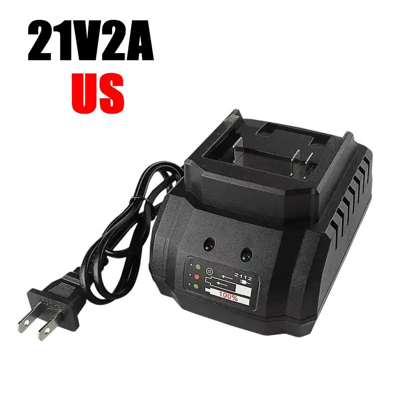 

For Makita 21V0.5A 1.2A 2A 3A EU/US Plug Lithium Battery Charger BL1415BL1420 BL1815 BL1830 BL1840 BL1860 Battery-powered Tool MT 21V2A-US