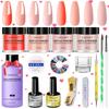 Acrylic Nail Powder Kit Full Set Optional Nail Drill Tools Professional Manicure Set Fast Curing Nail Art Extension