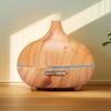 550ml Onion Aroma Diffuser with Seven-Color Light - Bedroom Humidifier and Essential Oil Diffuser