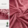Warm Winter Velvet Fleece Fitted Sheet Elastic Mattress Cover Couple 2 Seater Bed Linens Luxury Double Bed Sheet