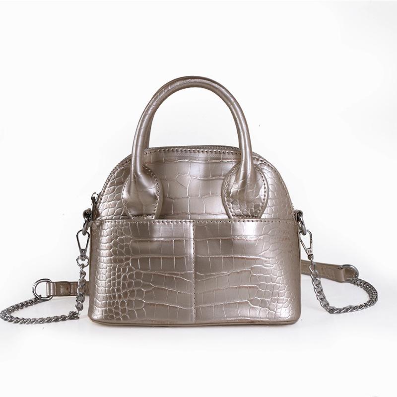 Bags Women'S Crocodile Pattern Handbags Shell Bags Chain Bags Crossbody Bags Niche Commuter Bags Women'S Bags