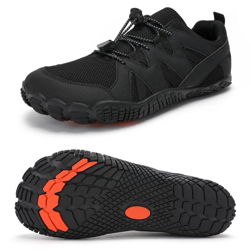 Men's Minimalist Trail Running Barefoot Shoes UNISEX Wide Toe Box Zero Drop Aqua Sock Kayaking Boating Hiking Surfing Walking