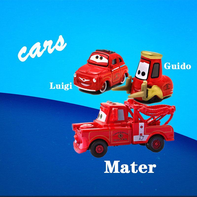 Exquisite Cars Red Mater Racer Cappuccino Alloy Car Model For Kids Mini Toys
