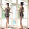 Sex Underwear Emotional Perspective High-end Cheongsam Nightclub Tight Short Skirt Uniform Temptation Set Classical Cheongsam 019