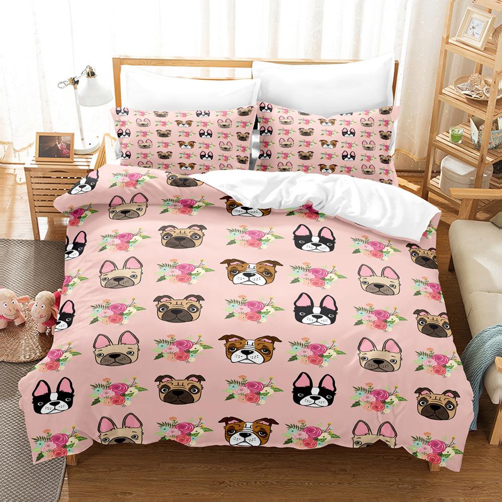 Druk modowy, druk cyfrowy 3D, pościel, poszwy na kołdrę, poszewki na poduszki, zestawy trzyczęściowe