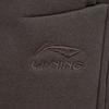Li Ning Sports Lifestyle Series Straight Leg Simple Versatile Casual Fleece Lined Warm Knit Sports Pants Women Bottoms Black Chocolate-Brown AKLV956-6