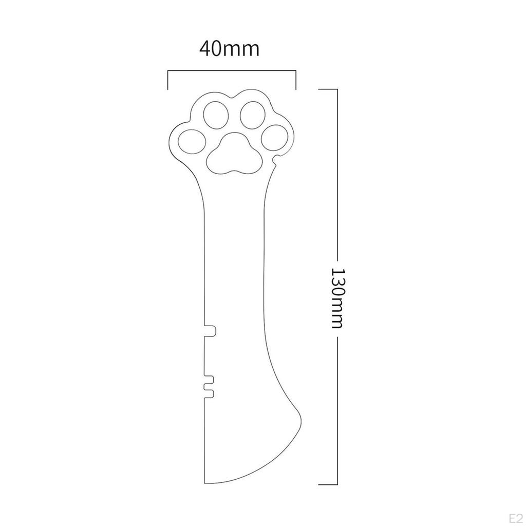 Portable Cat Can Opener Spoon, Feeding Food , for Dog Silicone Multifunctional