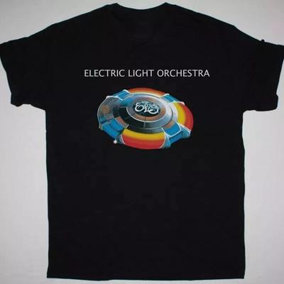 Vtg ELEKTRICKÝ SVĚTELNÝ ORCHESTR ČAS Unisex Dárek pro fanoušky BT850 Unisex tričko
