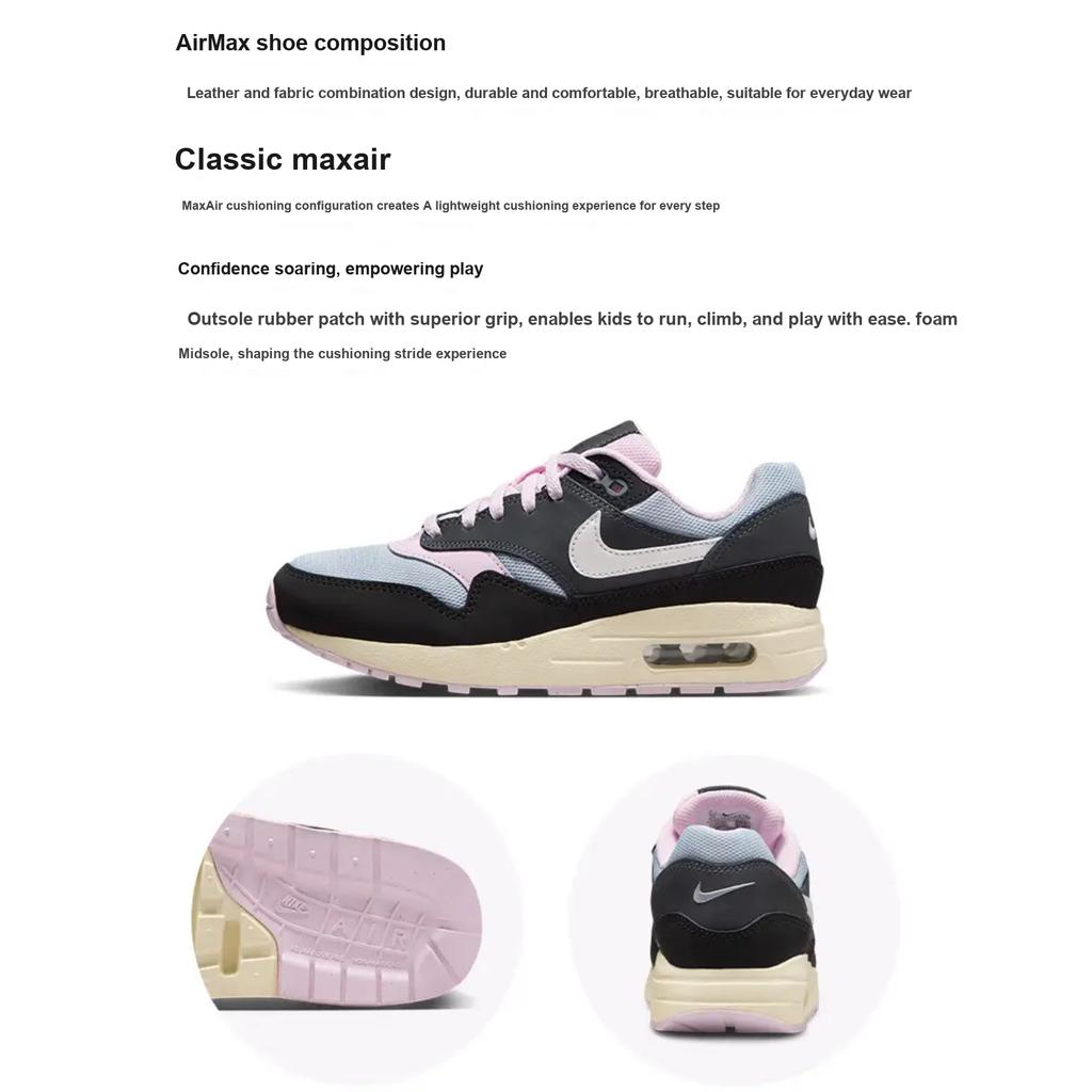 Nové Nike Air Max 1 Anthracite Pink Foam GS DZ3307-004