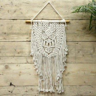 Macrame Wall Hanging Over Abundance