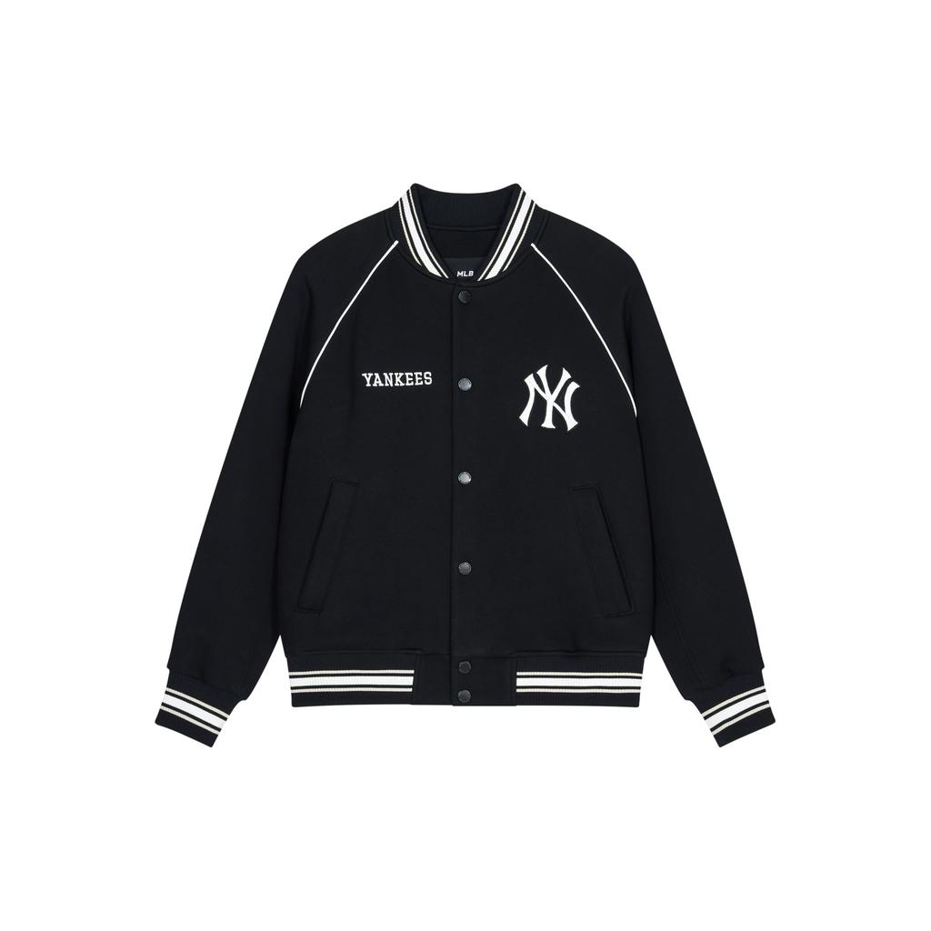 MLB SS24 New York Yankees Letter Print Single-Breasted Baseball Jersey Unisex jersey Black 3AJPV0841-50BKS