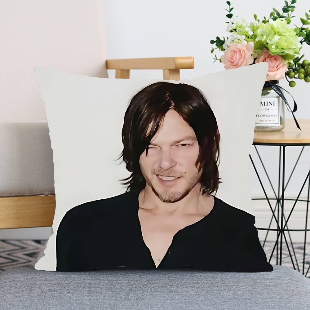 TV VThe Walking Dead Throw Pillow Covers Pattern Cushion Cover Suitable For Sofa Bedroom Car Pillow Cover