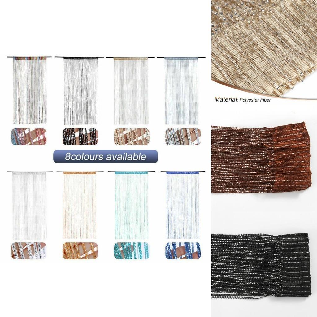Luxurious Tassel Hanging Curtain For Door And Window With Elegant String Design