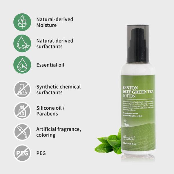 Benton Głęboko Zielony Lotion 120ml