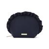Franc Franc Japan [ec Limited Outlet Item] Frill Round Pouch Navy