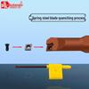95° CNC Tool Holder with Small Head, Inner Hole D06-SCLCR06A16, Large Diameter Spring Steel Shank, Shockproof Boring.