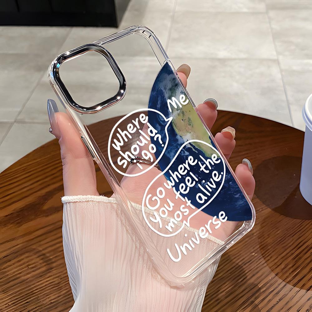 Funda de teléfono transparente para iPhone 11 12 13 iPhone 13 14 15 Pro 15 16 Pro Max Samsung A15 A16 A25 A26 A55 A56 S25 S24 S22 S23 Ultra S25 Edge