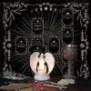 Divinations Tablecloth Reading Card Astrologys Tarots Cards Tablecloth Altars Cloth Divinations Board Game Accessories