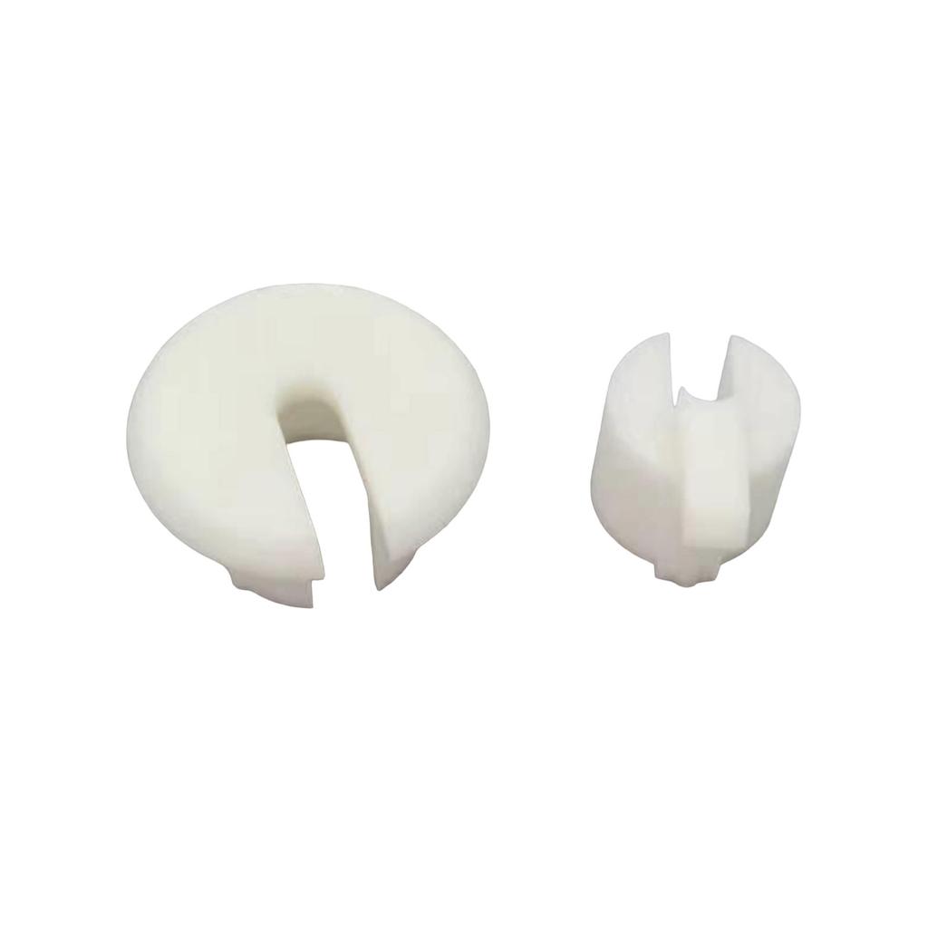 2/4pcs Plastic Desk Grommet Desk Round Cable Hole Covers Organizers for Organizing Home & Office Table Cables Easy Use