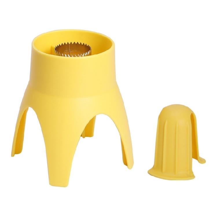 Space Saving Corn Shelling Tool Professional Corn Kerneler Device With Stainless Steels Blade For Cooking