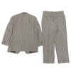Brooks Brothers Men's Glen Plaid Wool and Cashmere Jacket and Pants Suit, Brown, Size 40, 34W Suit Setup 40/34W BrownUsed