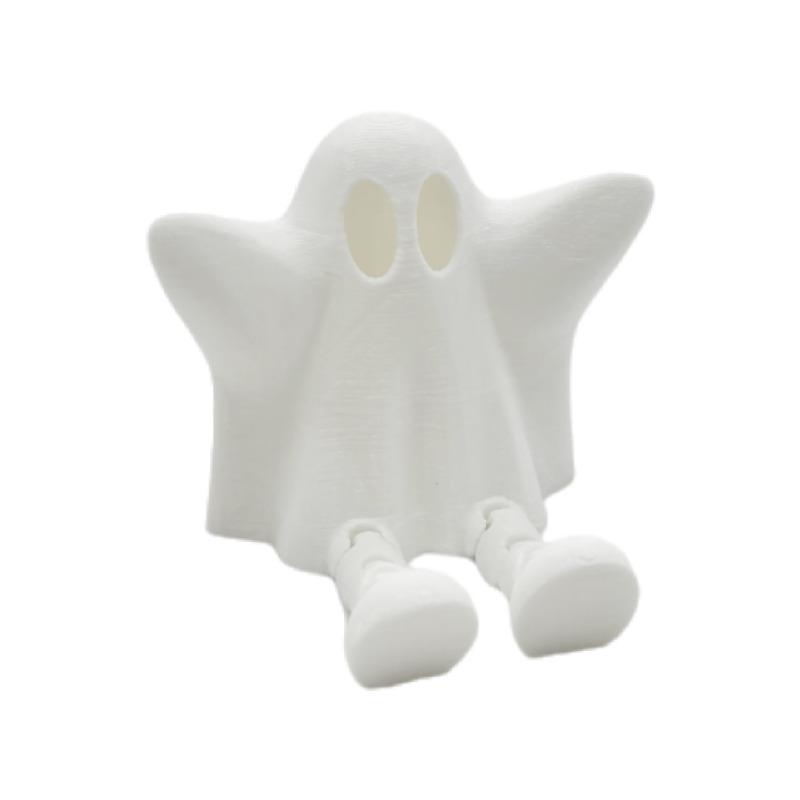 

Explosive 3D printing Halloween ghost carnival party decoration joint movable ornament mini scene model Caped Ghost