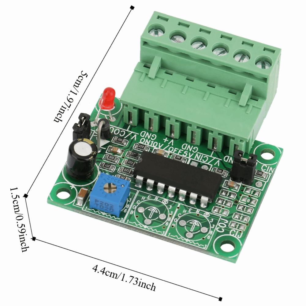 V0-5V/10V to 0-20MA Voltage to Current Module VC-5V20MA 1‑5V to 4‑20MA Module  Signal Conversion