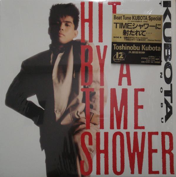 

12inch Record TOSHINOBU KUBOTA Hit By A Time Shower 12AH2131 CBSSONY 1986 Japan Obi Japanese PopRock Used