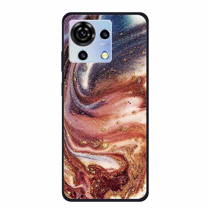 Phone Case For ZTE Blade V50 Vita Marble TPU Soft Silicone Cover for ZTE BladeV50 Vita V50Vita Cases Mica Painted Colorful Para