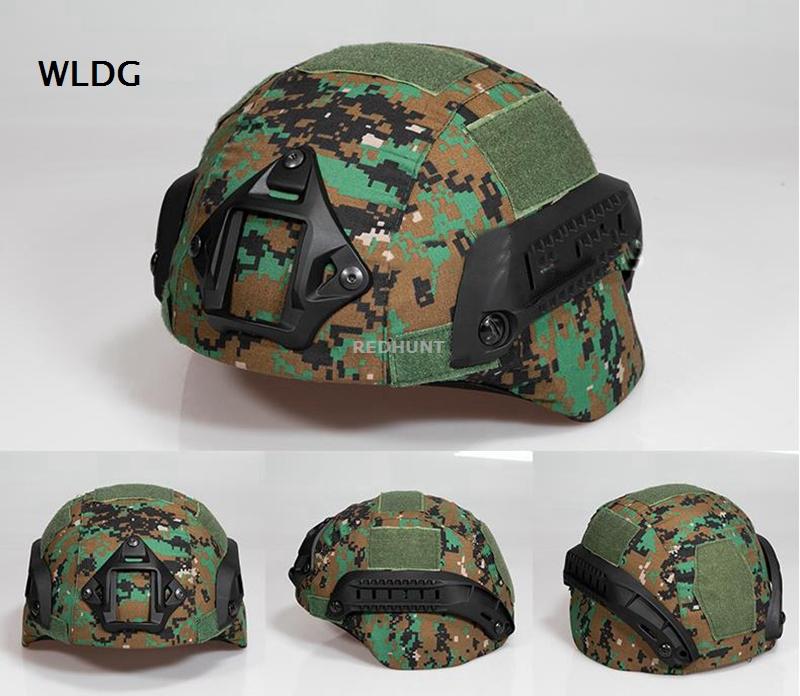 MICH2000 Helmet Cover Outdoor Sports Airsoft Gear Helmet Accessory Tactical Camouflage Cloth Helmet Cover for MICHHelmet