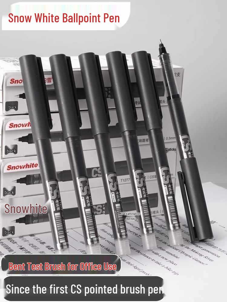 Sonderverkauf: Schnelltrocknender roter Kugelschreiber mit 0,5 mm Spitze und großem Fassungsvermögen für Schüler