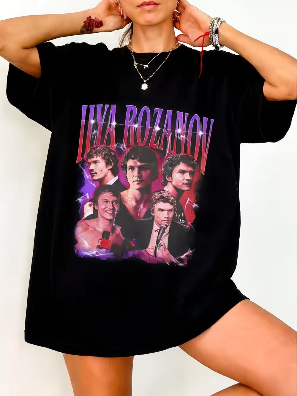 

2026 New Arrival: Rozanov Bootleg T-Shirt| Rozanov Comfort Colors T-Shirt. A Fun-filled Hockey Rivals-themed T-shirt XXXL