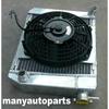 4 ROW Radiator+Shroud+Fan For Rover Mini Cooper S 1275 GT SPI Morris 1959-1997 MT 1960