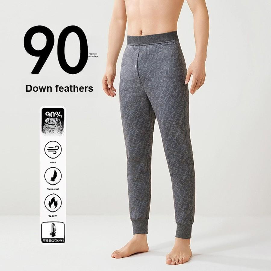 Women's Ultra-Thick Down Thermal Pants for Cold Weather