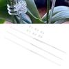 36 stuks 15,6 inch Acryl Plantensteunen, Heldere Bloemondersteunstokken met Clips, Ideaal voor Orchideeën en Potplanten