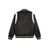 Puma Letter Single Button Casual Sports Long Sleeve Baseball Jacket Unisex Jackets Black 626147-01