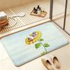 Cute Cartoon D-Diddl Mouse Short Plush Rug Carpet mat Machine Washable Soft Comfortable Anti‑Slip Floor Mat Home Decor