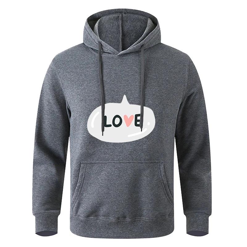 Teens Autumn Gray Black Long Sleeve Hooded Sweatshirt Hoodie Sportswear