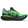 Asics Gel-Nimbus 25 Tokyo Marathon 2023 Comfortable Fabric Low-Top Marathon Running Shoes Men Sneaker Black Green 1011B743-001