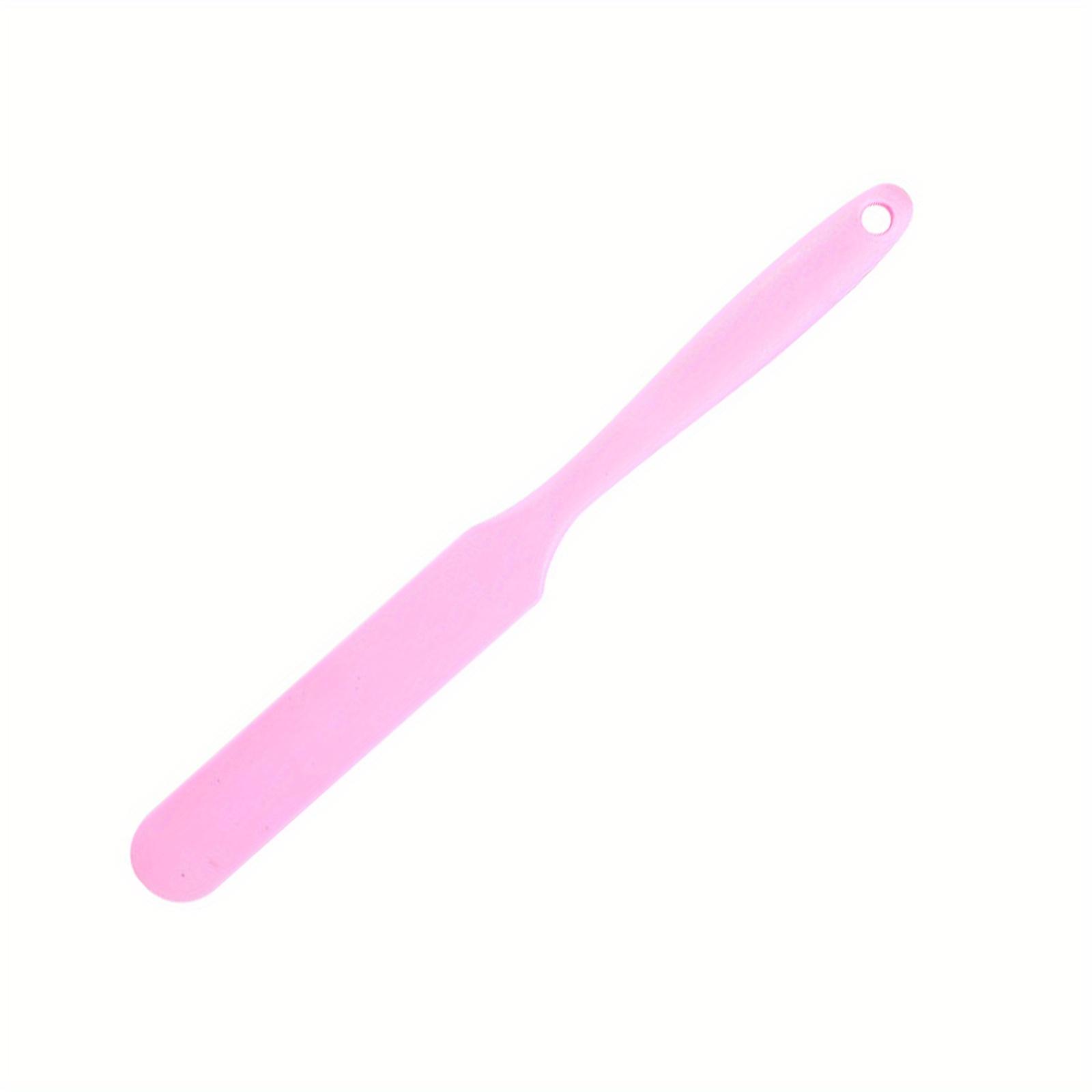 

1pc, Silicone Jar Spatula, Non-Stick Icing Spatula, Food Grade Silicone, Heat Resistant, Baking Tools, Kitchen Gadgets, Kitchen Accessories розовый
