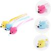 Catnip Plush Mouse Shaped 3Pack For Indoor Cats, Interactive Soft Toy, Durable Catnip Toy, Promotes Activity