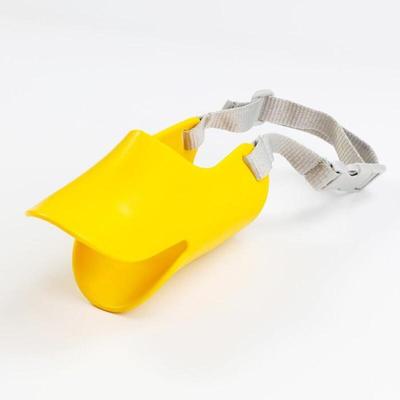 Stopper d'aboiement pour petit chien Muselière canard en silicone
