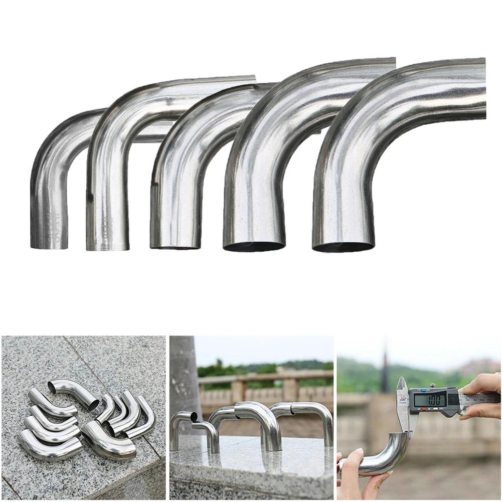 Stainless Steel Elbow 90 Degree Mandrel Bend 90 ° Tube Polished Pipe DIY For Repairing Pipes In Automotive Exhaust Systems