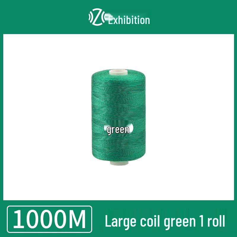 Polyester Sewing Thread - 1000 Yards for Garments & Crafts, Assorted Colors, Small Spool
